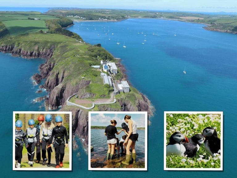 Dale fort accommodation buildings