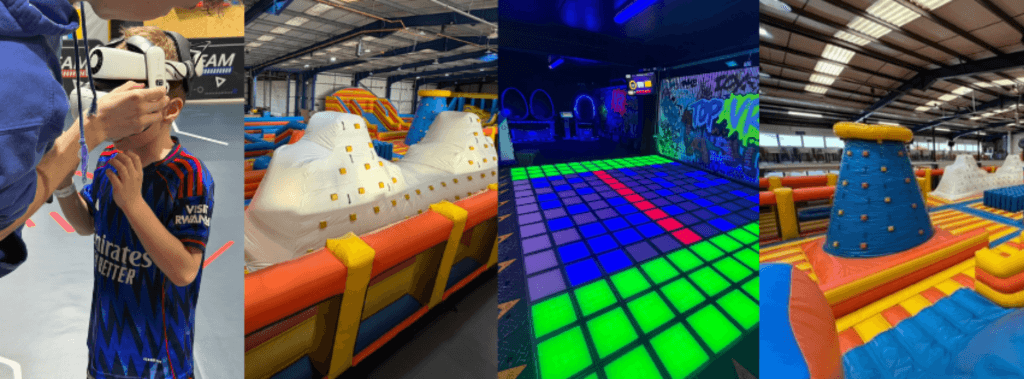 TopJump Inflatable Park Milton Keyes 7 indoor inflatable assault course