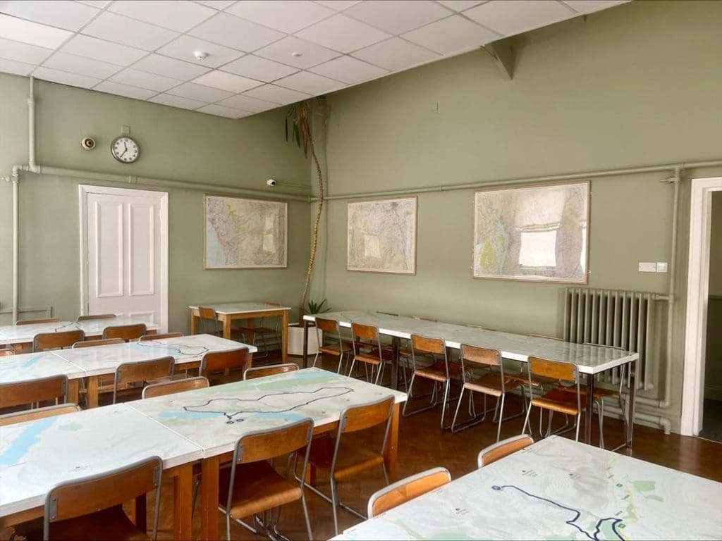 image of a class room for students at an accommodation block