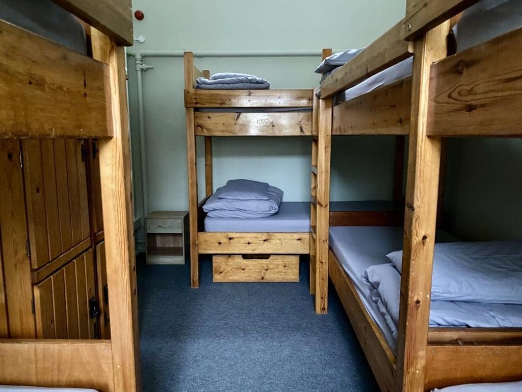 image of an inside dorm room for school group accommodation