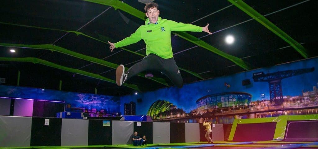 Flip Out Indoor Adventure Park Glasgow