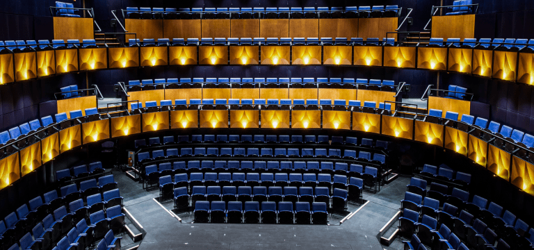 internal seating plan at SoHoplace in London