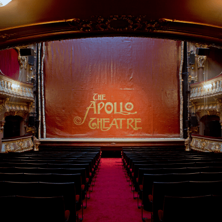 Apollo theatre internal stage shot