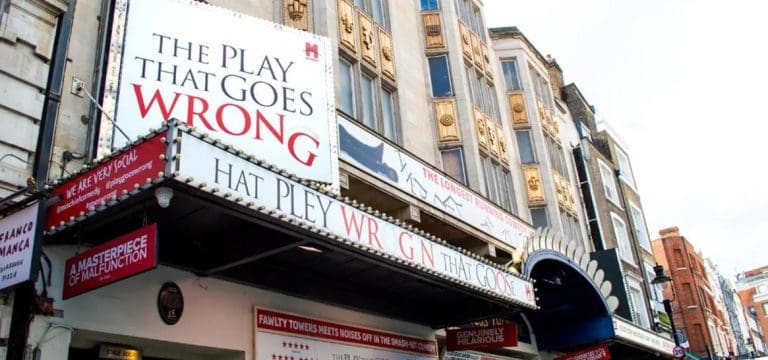 outside image of duchess theatre in London