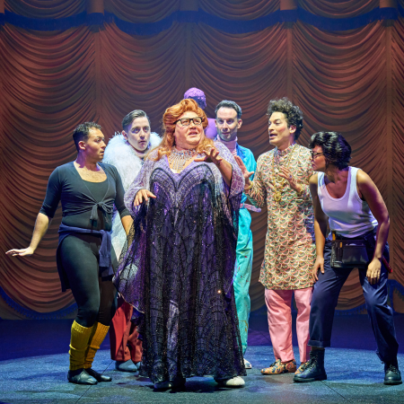 group of actors at Garrick thetare London