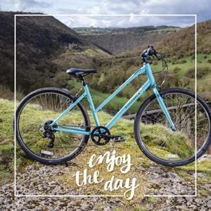 cycling bike in the mountains